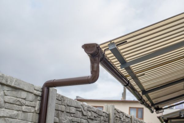 Plastic Downspout Installation in Sidney