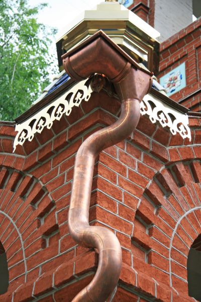 Church Downspout Installation in Sidney